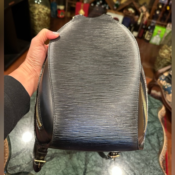LOUIS VUITTON Mabillon Backpack Bag Epi Leather Black - Picture 3 of 13